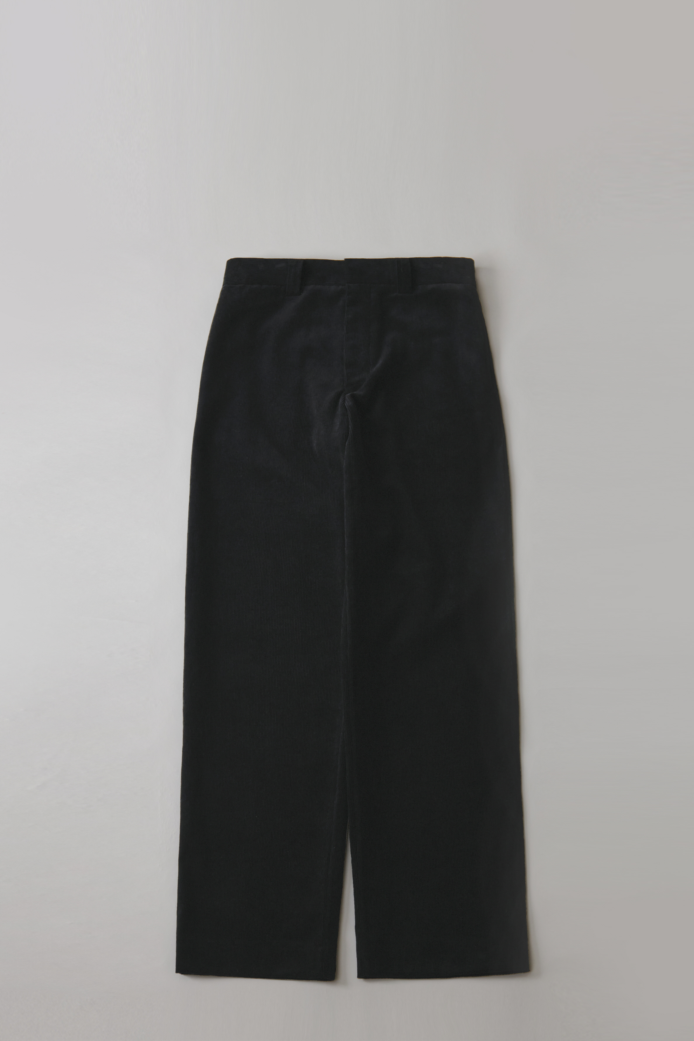 corduroy trousers(SET-UP)_black