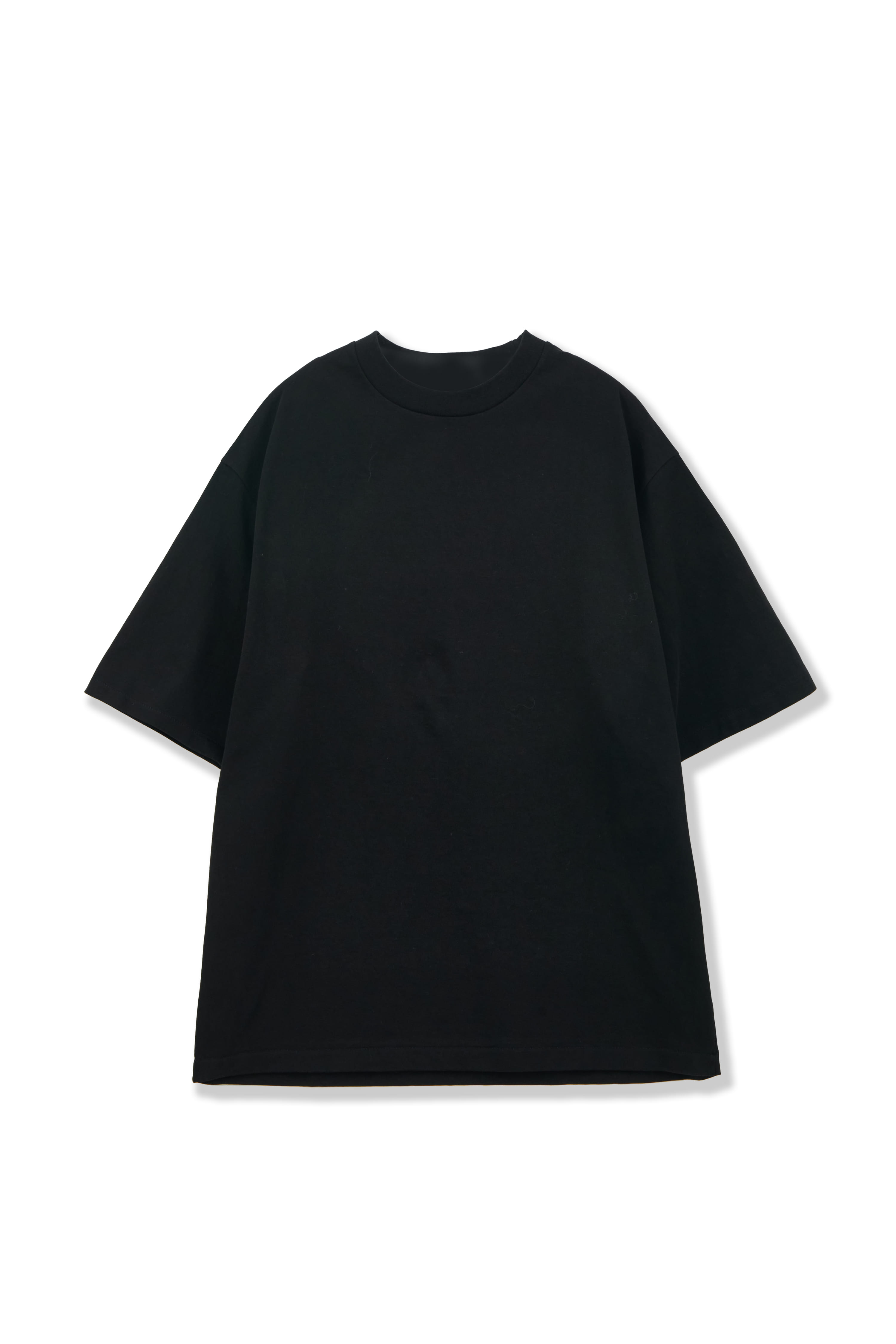 oversized 1/2 T-shirts_black