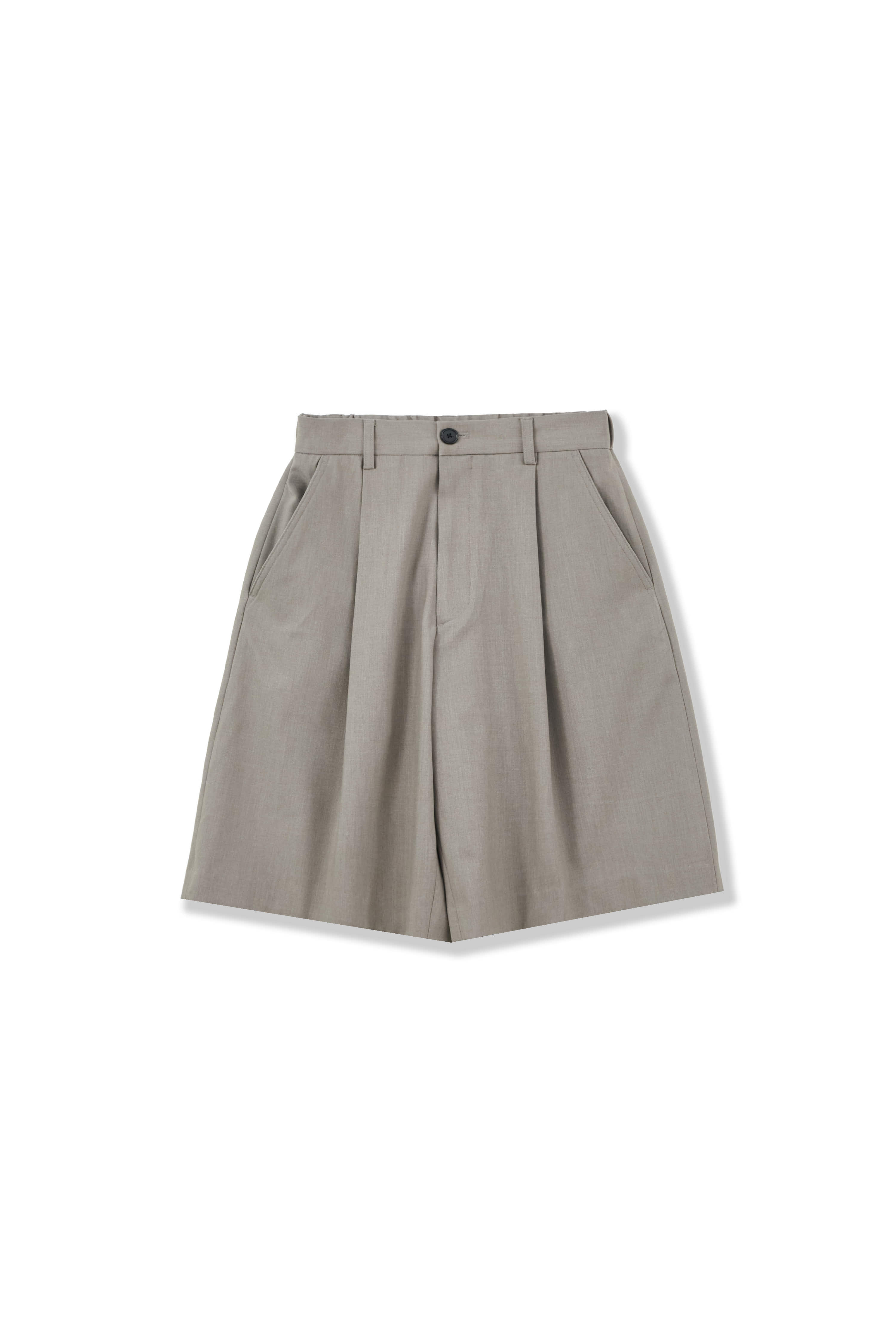 [TAKEASTREET exclusive] bermuda shorts_beige gray