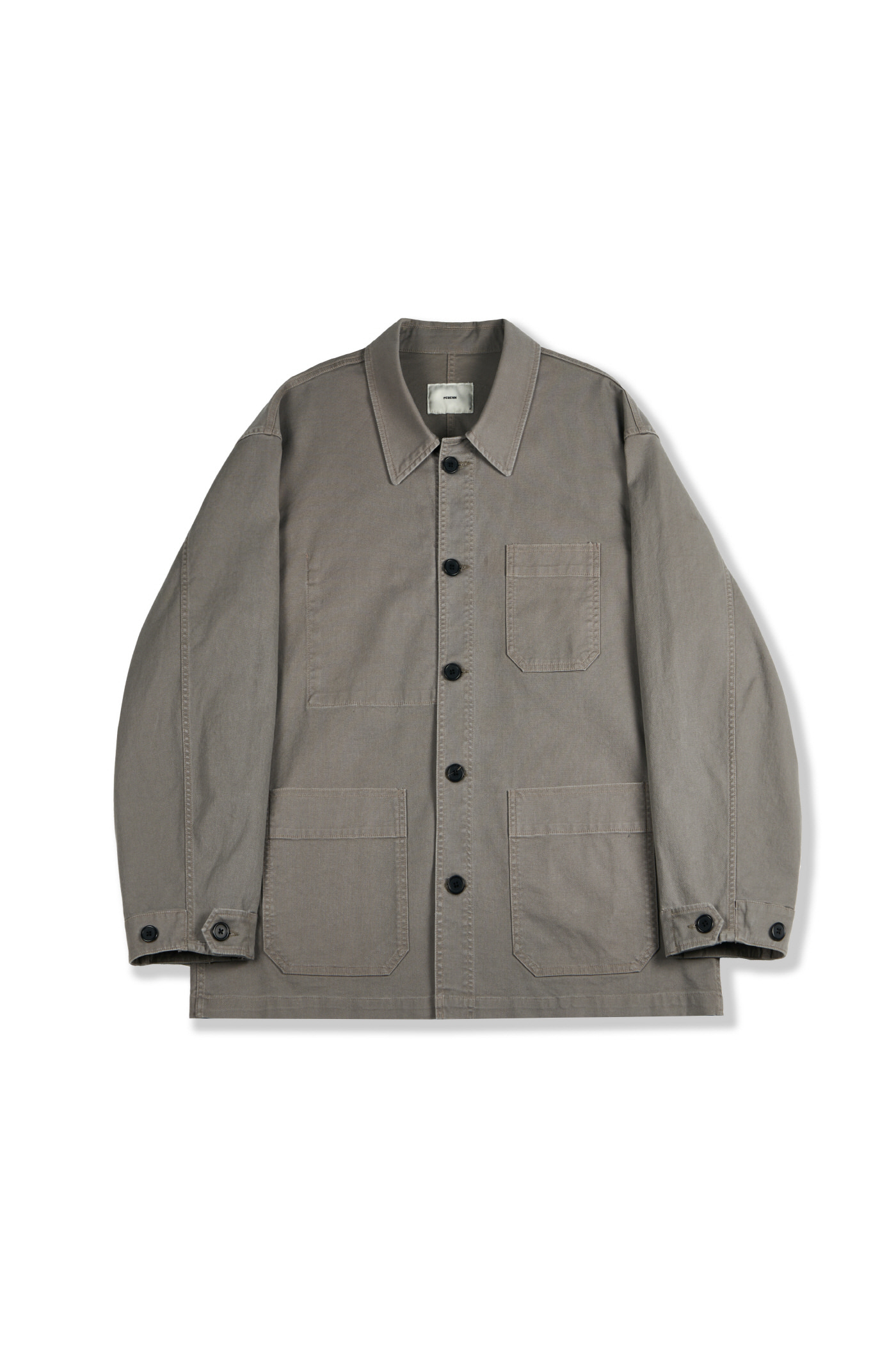 [23&#039;SPRING] french work jacket_steel gray (cotton ver.)