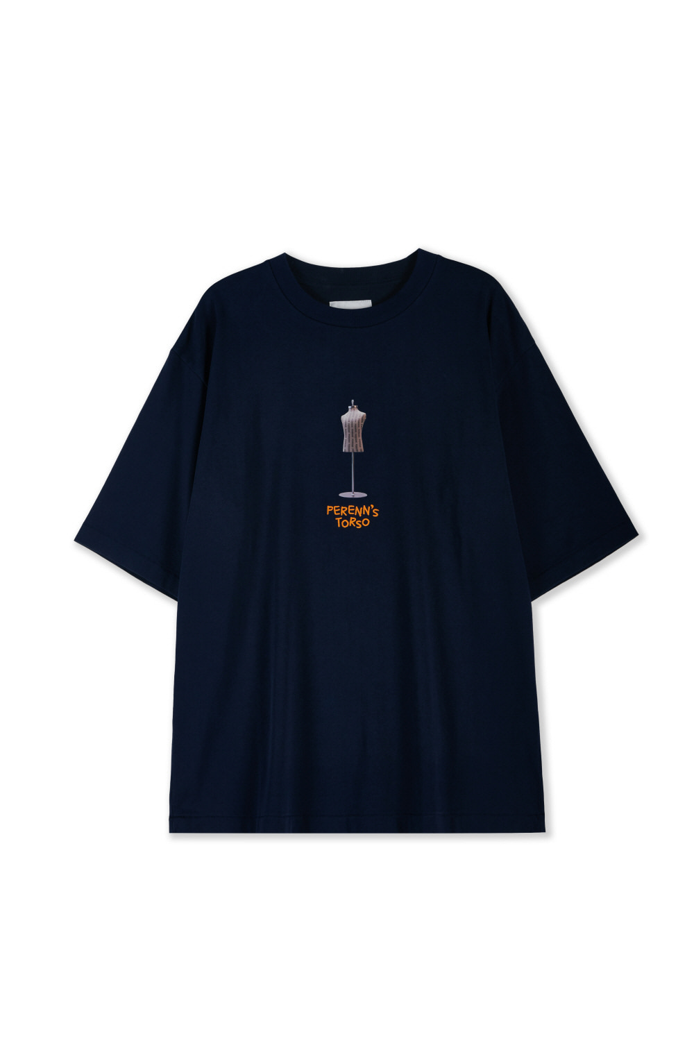 print 1/2 T-shirts [TORSO]_navy