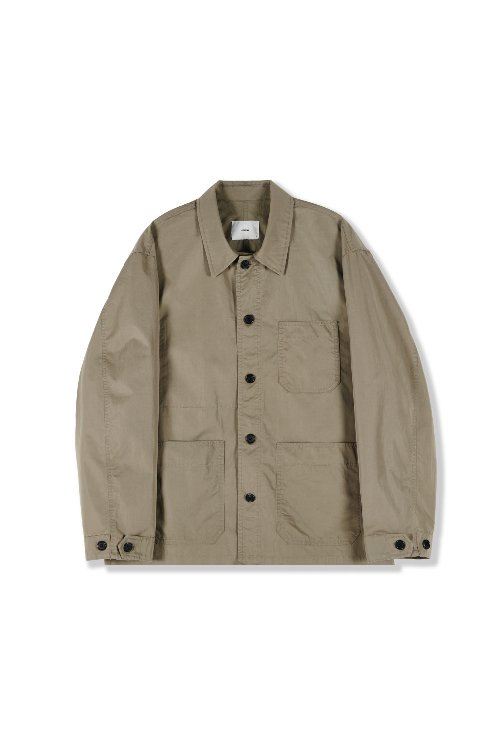 [24&#039;SS] french work jacket (cotton/nylon)_dark tan