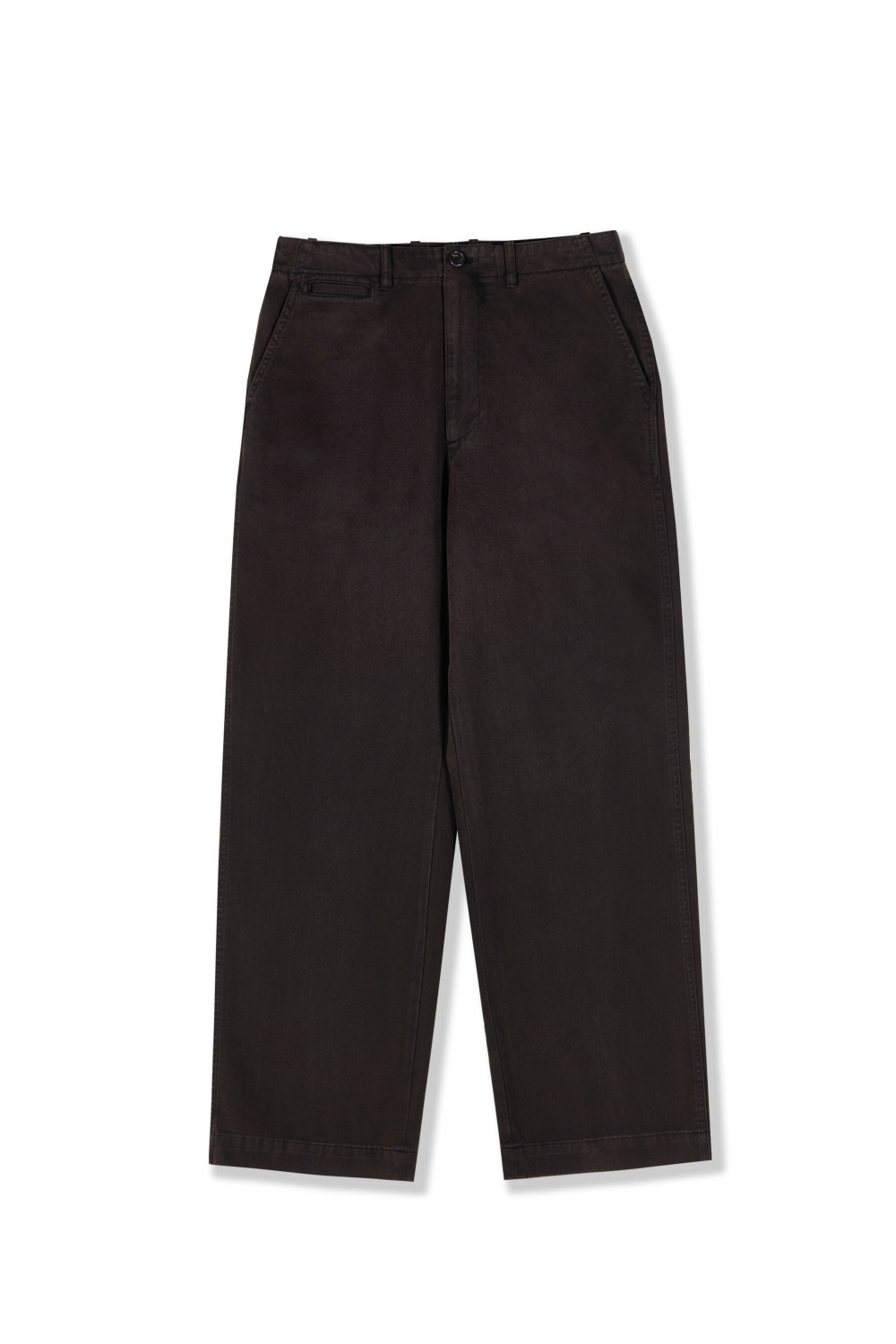 [24&#039;SS] chino trousers(set-up)_charcoal brown