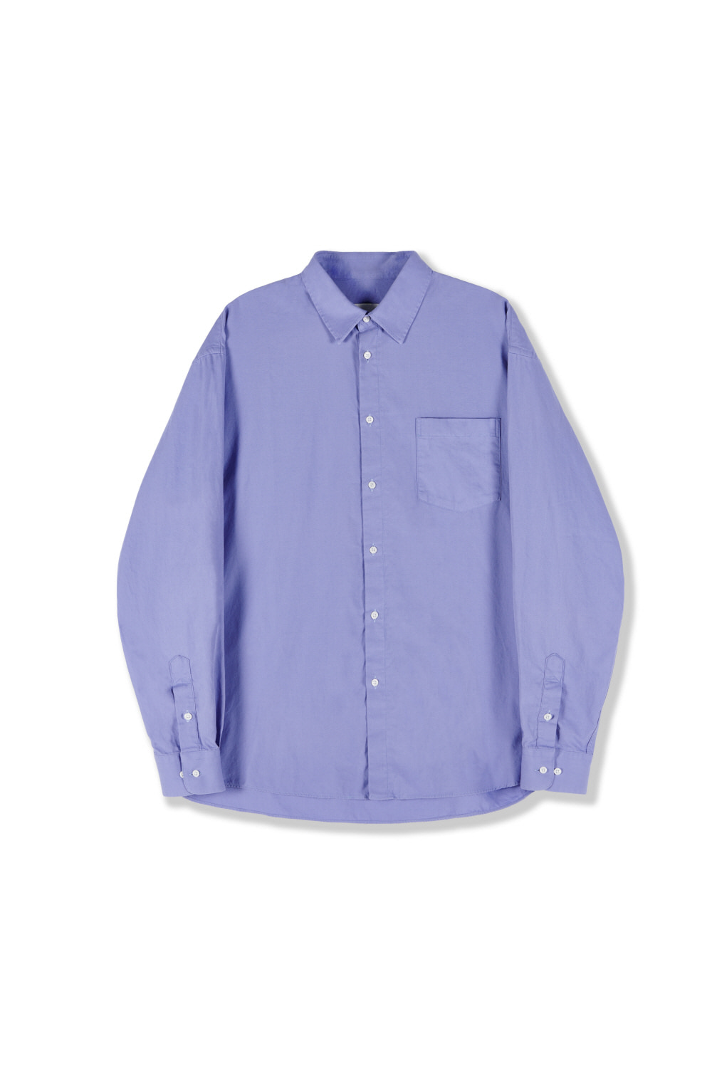 [24&#039;SS] relaxed shirts_sax (washed)